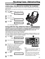 Preview for 53 page of Panasonic KX-FC175AL Operating Instructions Manual