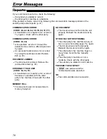 Preview for 78 page of Panasonic KX-FC175AL Operating Instructions Manual