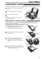 Предварительный просмотр 87 страницы Panasonic KX-FC175AL Operating Instructions Manual