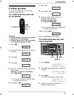 Предварительный просмотр 25 страницы Panasonic KX-FC195AL Operating Instructions Manual