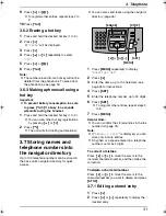 Предварительный просмотр 33 страницы Panasonic KX-FC195AL Operating Instructions Manual