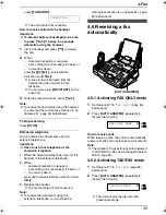 Предварительный просмотр 41 страницы Panasonic KX-FC195AL Operating Instructions Manual