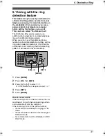 Предварительный просмотр 43 страницы Panasonic KX-FC195AL Operating Instructions Manual