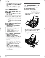 Предварительный просмотр 72 страницы Panasonic KX-FC195AL Operating Instructions Manual