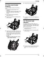 Предварительный просмотр 75 страницы Panasonic KX-FC195AL Operating Instructions Manual