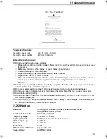 Предварительный просмотр 79 страницы Panasonic KX-FC195AL Operating Instructions Manual