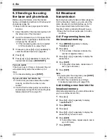 Preview for 52 page of Panasonic KX-FC231NZ Operating Instructions Manual