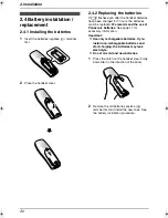 Предварительный просмотр 22 страницы Panasonic KX-FC235E Operating Instructions Manual