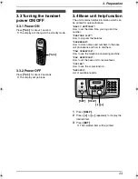 Предварительный просмотр 25 страницы Panasonic KX-FC235E Operating Instructions Manual