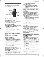 Предварительный просмотр 31 страницы Panasonic KX-FC235E Operating Instructions Manual