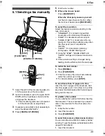 Предварительный просмотр 51 страницы Panasonic KX-FC235E Operating Instructions Manual