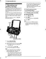 Предварительный просмотр 64 страницы Panasonic KX-FC235E Operating Instructions Manual