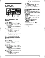 Предварительный просмотр 69 страницы Panasonic KX-FC235E Operating Instructions Manual