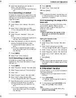 Preview for 85 page of Panasonic KX-FC235E Operating Instructions Manual