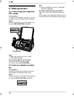 Предварительный просмотр 46 страницы Panasonic KX-FC238HK Operating Instructions Manual