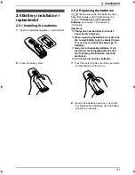 Предварительный просмотр 23 страницы Panasonic KX-FC241AL Operating Instructions Manual