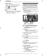 Предварительный просмотр 38 страницы Panasonic KX-FC241AL Operating Instructions Manual