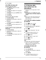 Предварительный просмотр 43 страницы Panasonic KX-FC241AL Operating Instructions Manual