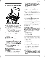 Preview for 45 page of Panasonic KX-FC241AL Operating Instructions Manual