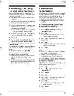 Preview for 47 page of Panasonic KX-FC241AL Operating Instructions Manual