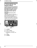 Preview for 56 page of Panasonic KX-FC241AL Operating Instructions Manual