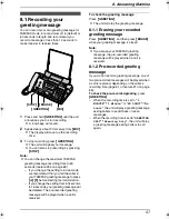 Preview for 59 page of Panasonic KX-FC241AL Operating Instructions Manual