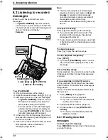 Preview for 60 page of Panasonic KX-FC241AL Operating Instructions Manual