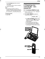 Preview for 49 page of Panasonic KX-FC243FX Operating Instructions Manual