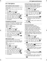 Preview for 79 page of Panasonic KX-FC243FX Operating Instructions Manual