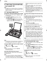 Preview for 40 page of Panasonic KX-FC255AL Operating Instructions Manual