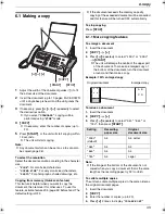 Preview for 43 page of Panasonic KX-FC255AL Operating Instructions Manual