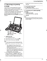 Preview for 45 page of Panasonic KX-FC255AL Operating Instructions Manual