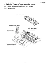 Предварительный просмотр 235 страницы Panasonic KX-FC255CX-S Service Manual