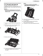 Предварительный просмотр 77 страницы Panasonic KX-FC255E Operating Instructions Manual