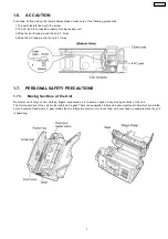 Preview for 8 page of Panasonic KX-FC379CX Service Manual