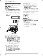 Preview for 56 page of Panasonic KX-FC961CX Operating Instructions Manual