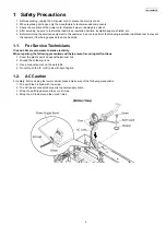 Предварительный просмотр 3 страницы Panasonic KX-FG2452CX Service Manual