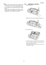 Предварительный просмотр 69 страницы Panasonic KX-FG2452CX Service Manual