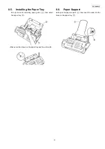 Предварительный просмотр 71 страницы Panasonic KX-FG2452CX Service Manual