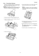 Предварительный просмотр 217 страницы Panasonic KX-FG2452CX Service Manual