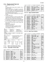 Предварительный просмотр 263 страницы Panasonic KX-FG2452CX Service Manual