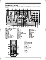 Предварительный просмотр 3 страницы Panasonic KX-FG6550 Operating Instructions Manual