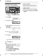 Предварительный просмотр 36 страницы Panasonic KX-FG6550 Operating Instructions Manual