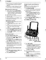 Предварительный просмотр 38 страницы Panasonic KX-FG6550 Operating Instructions Manual