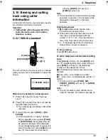 Предварительный просмотр 47 страницы Panasonic KX-FG6550 Operating Instructions Manual