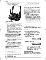 Предварительный просмотр 62 страницы Panasonic KX-FG6550 Operating Instructions Manual