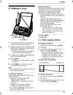 Предварительный просмотр 67 страницы Panasonic KX-FG6550 Operating Instructions Manual