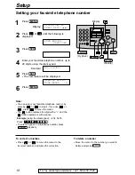 Preview for 18 page of Panasonic KX-FHD301 Operating Instructions Manual