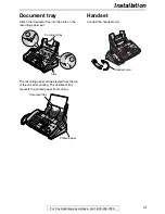 Preview for 13 page of Panasonic KX-FHD331 Operating Instructions Manual