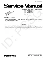 Panasonic KX-FHD331 Service Manual preview